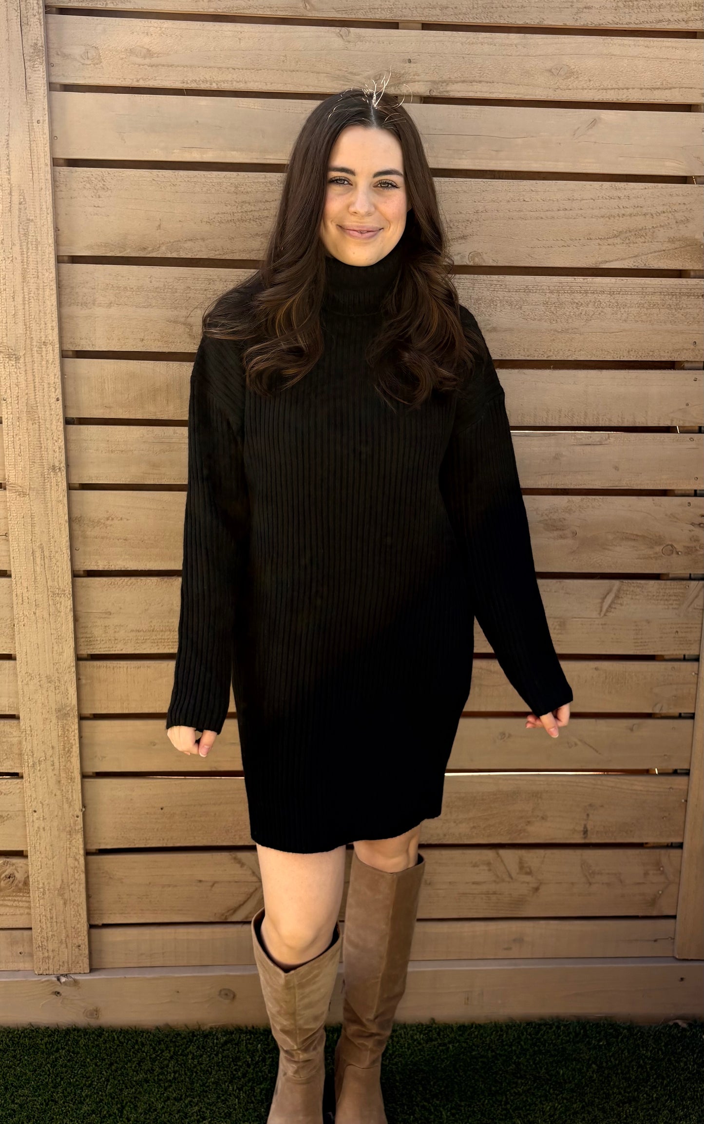 Midnight Eve Sweater Dress