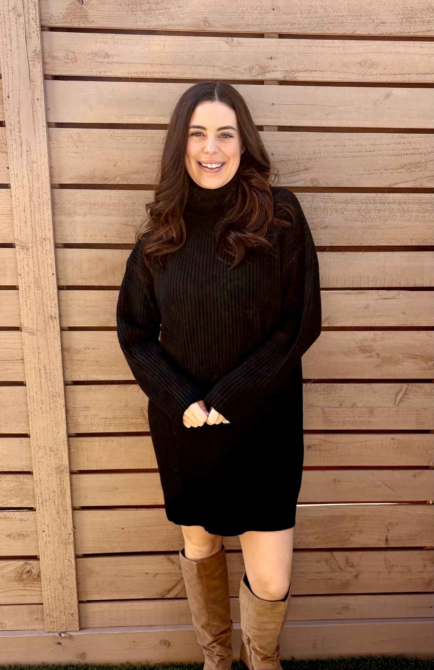 Midnight Eve Sweater Dress