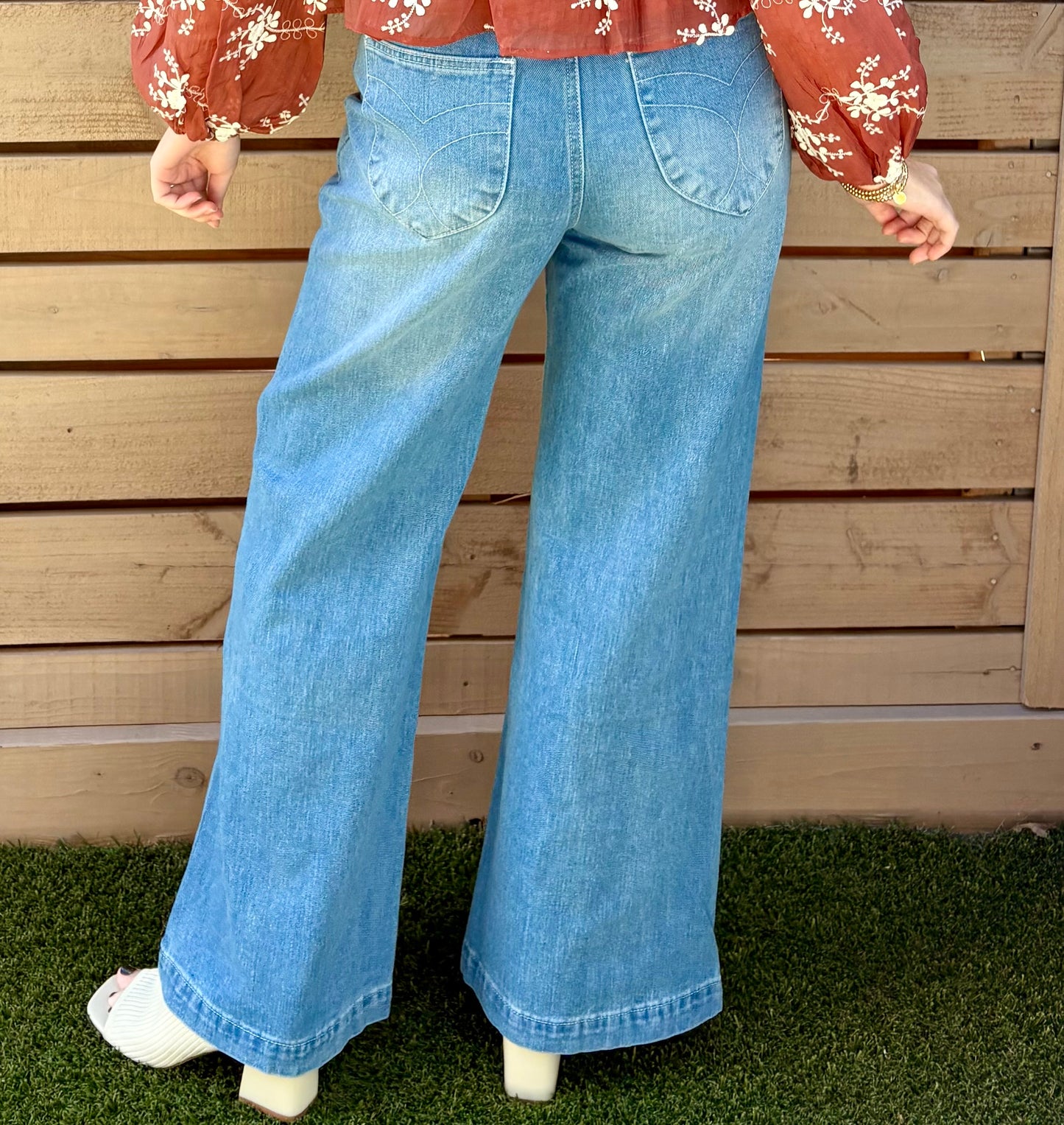 Mistletoe Morning Denim