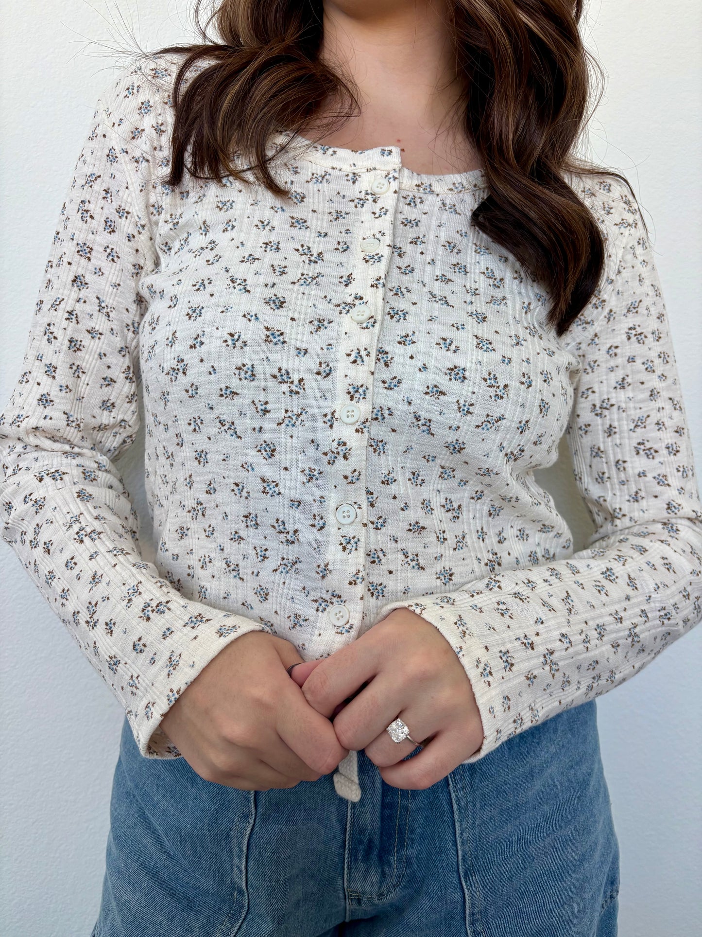 Hayes Floral Cardigan