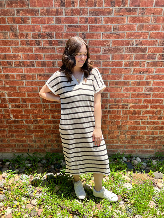 Sundown Stripes Dress