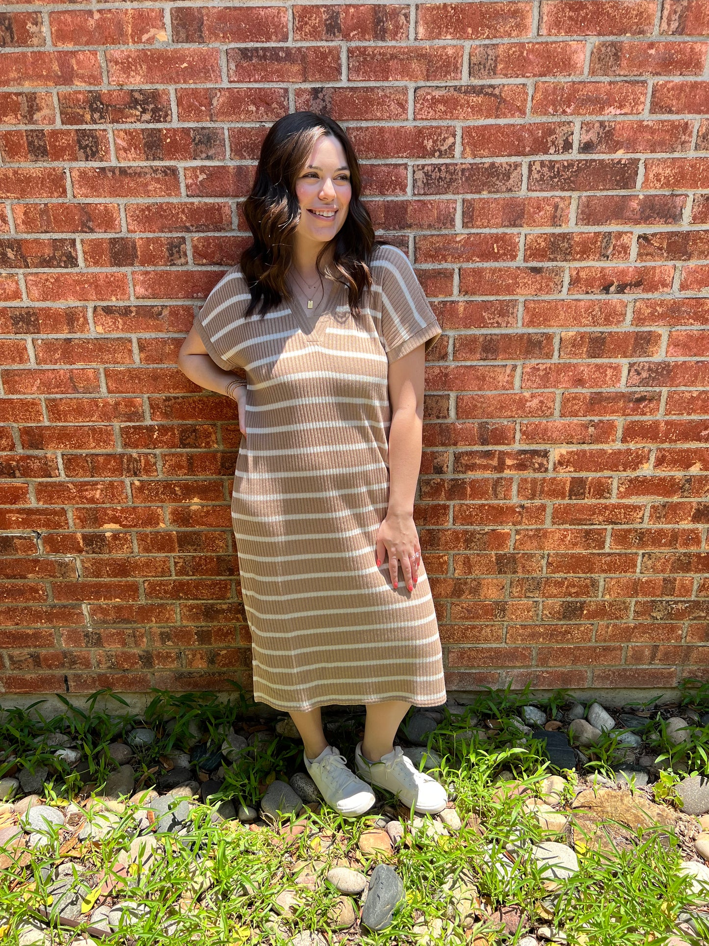 Sundown Stripes Dress