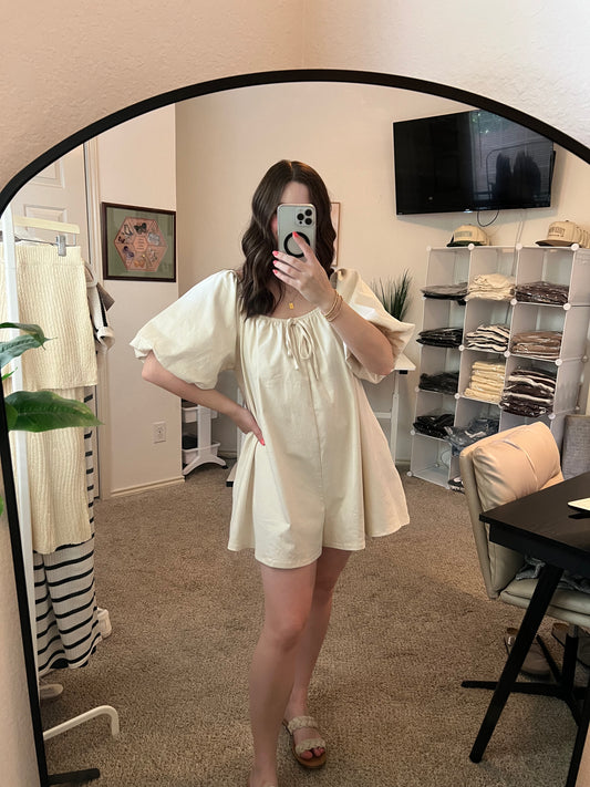 Golden Vibes Romper