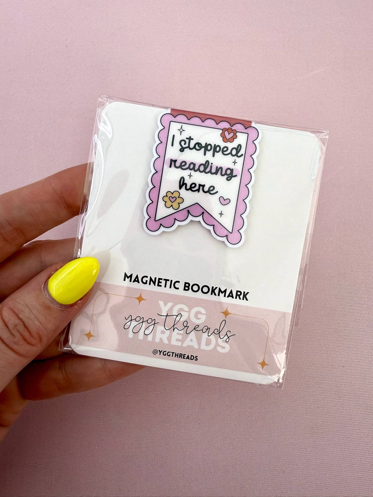 I Stopped Reading Here | Magnetic Bookmark